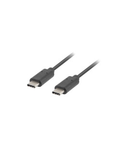Lanberg CA-CMCM-10CU-0005-BK cable USB USB 2.0 0,5 m USB C Negro 2
