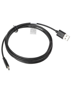 Lanberg CA-USBO-10CC-0018-BK cable USB USB 2.0 1,8 m USB A USB C Negro 2