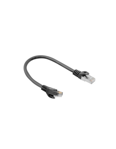 Lanberg PCF6-10CC-0025-BK cable de red Negro 0,25 m Cat6 F UTP (FTP)