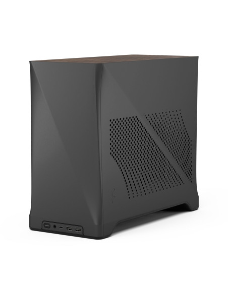 Fractal Design Era 2 Mini Tower Carbón vegetal, Gris