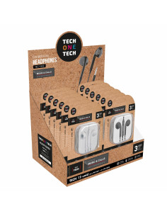 TECH ONE TECH Pack ahorro auriculares earTECH 12 unid JACK (6+6)