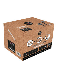 TECH ONE TECH Pack ahorro auriculares earTECH 12 unid JACK (6+6) 2