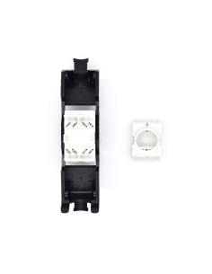 WP WPC-KEY-6AUP-TL BL conector RJ45 Negro, Blanco 2