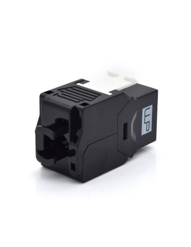WP WPC-KEY-6AUP-TL BL conector RJ45 Negro, Blanco