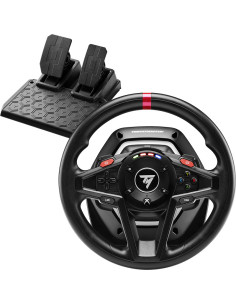 Thrustmaster T128 Negro USB Volante + Pedales Analógico PC, Xbox, Xbox One