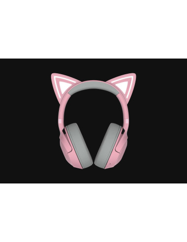 Razer Kraken Kitty V2 BT Auriculares Inalámbrico Diadema Juego Bluetooth Rosa
