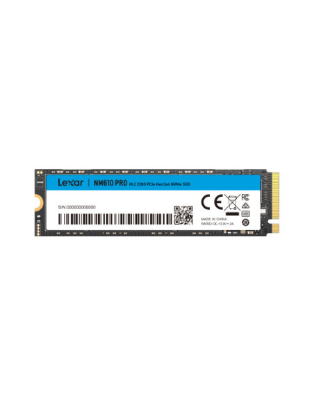 Lexar NM610PRO 2 TB M.2 PCI Express 3.0 NVMe