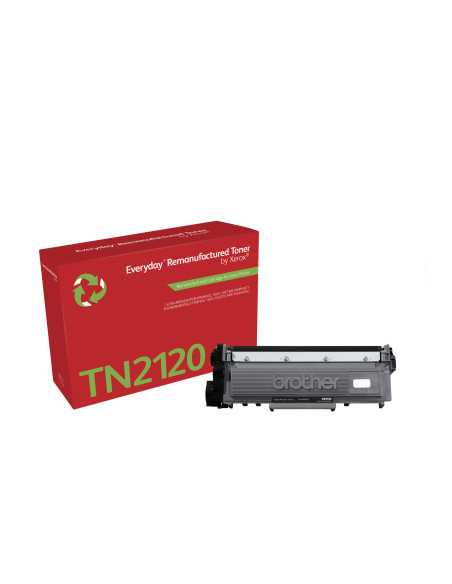Tóner Everyday™ Mono remanufacturado de Xerox es compatible con Brother TN2120, Capacidad alta