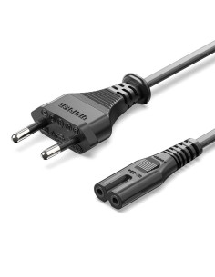 Vention Cable Alimentación Forma 8 ZCLBAC  CEE7 16 Macho - C7 Hembra  1.8m