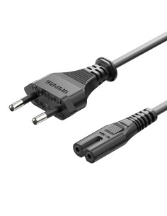 Vention Cable Alimentación Forma 8 ZCLBAC  CEE7 16 Macho - C7 Hembra  1.8m 2