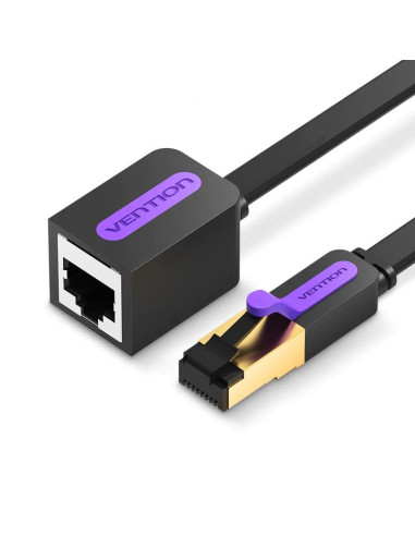 Vention Cable Alargador de Red RJ45 UTP ICBBI Cat.7  3m  Negro