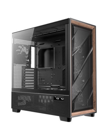 Antec FLUX PRO EUV Full Tower Negro, Madera