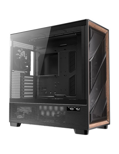 Antec FLUX PRO EUV Full Tower Negro, Madera