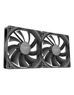 Tacens Anima AF12X2 sistema de refrigeración para ordenador Carcasa del ordenador Ventilador 12 cm Negro 2 pieza(s)