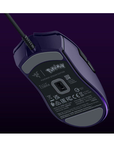 Razer Cobra Gengar Edition ratón Juego mano derecha USB tipo A Óptico 8500 DPI