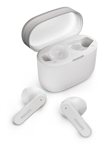 Philips TAT2139WT 00 auricular y casco Auriculares Inalámbrico Dentro de oído Llamadas Música Bluetooth Blanco