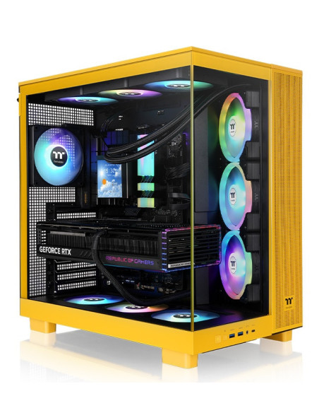 Thermaltake View 380 XL TG ARGB Midi Tower Amarillo
