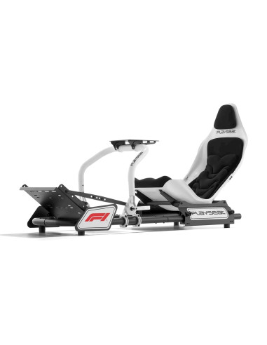 Playseat Formula Instinct - F1 Edition Silla para videojuegos universal Asiento acolchado Negro, Blanco