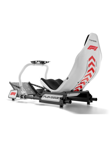 Playseat Formula Instinct - F1 Edition Silla para videojuegos universal Asiento acolchado Negro, Blanco