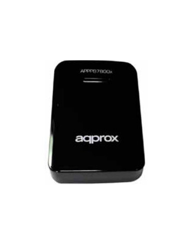 Approx APPPB7800BK batería externa 7800 mAh Negro