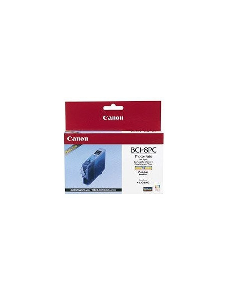Canon BCI-8pc Ink Cartridge Photo Cyan cartucho de tinta 1 pieza(s) Original Fotos cian