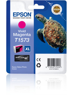 Epson Turtle Cartucho T1573 magenta vivo