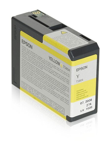 Epson Cartucho T580400 amarillo