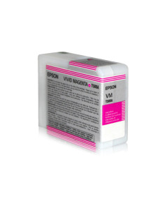 Epson Cartucho T580A00 magenta vivo