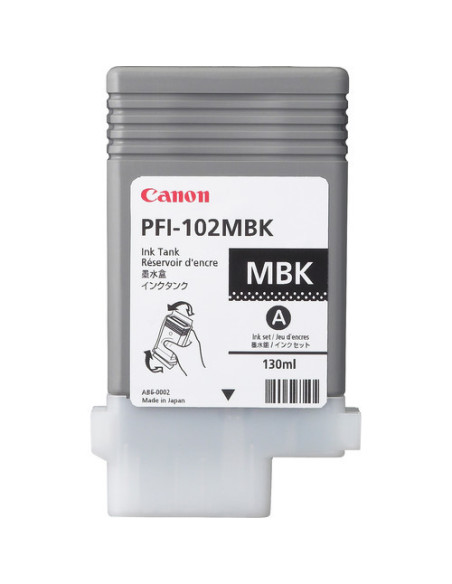 Canon PFI-102MBK cartucho de tinta Original Negro mate