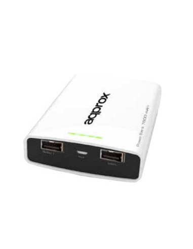 Approx appPB78EVW 7800 mAh Negro, Blanco
