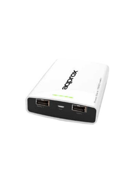 Approx appPB78EVW 7800 mAh Negro, Blanco