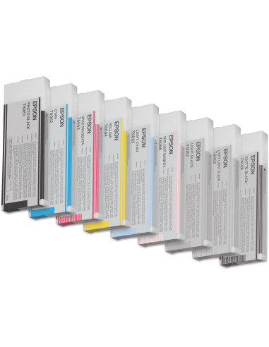 Epson Cartucho T606500 cian claro