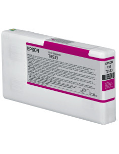 Epson Cartucho T6533 magenta vivo
