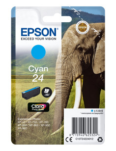 Epson Elephant Cartucho 24 cian