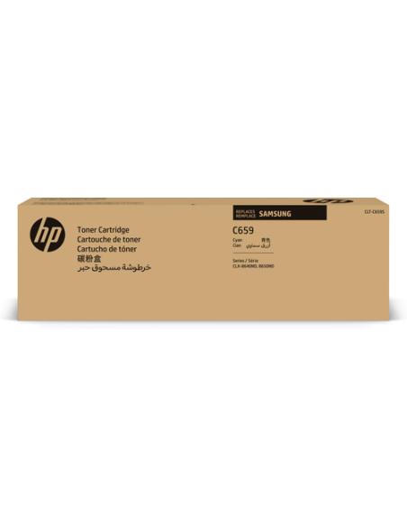 Samsung Cartucho de Tóner Original HP CLT-C659S cian
