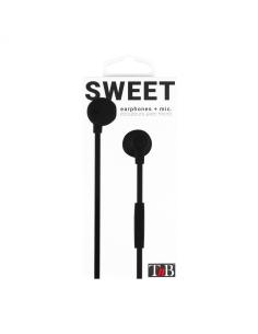 SWEET- Auriculares + micrï¿½fono - Negro 2
