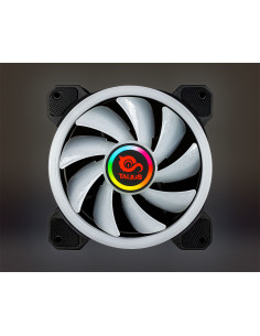 TALIUS Ventilador caja RGB Iris Spectrum 16Led 12cm (compatible sólo con caja Tal-Cronos) 2