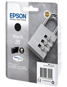 Epson Padlock Singlepack Black 35 DURABrite Ultra Ink 2