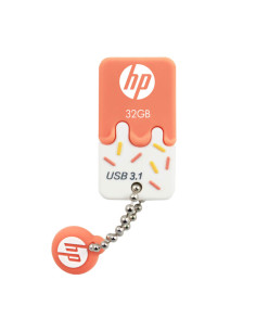 HP x778w unidad flash USB 32 GB USB tipo A 3.2 Gen 1 (3.1 Gen 1) Naranja, Blanco