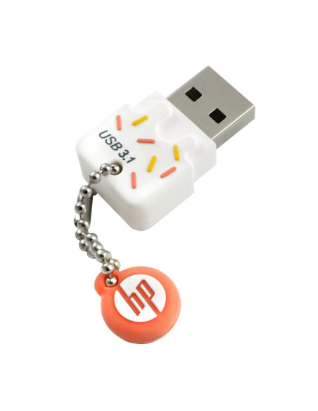 HP x778w unidad flash USB 64 GB USB tipo A 3.2 Gen 1 (3.1 Gen 1) Naranja, Blanco