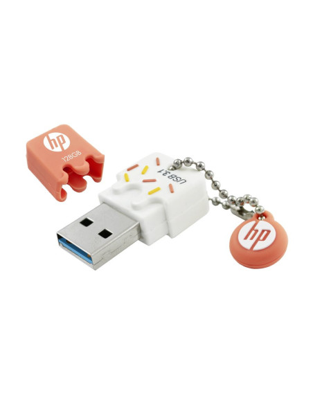 HP x778w unidad flash USB 64 GB USB tipo A 3.2 Gen 1 (3.1 Gen 1) Naranja, Blanco