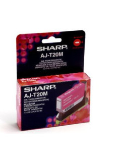 Sharp AJ-T20M cartucho de tinta Original Rendimiento estándar Magenta