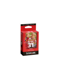 Lexmark N° 31 cartucho de tinta 1 Cartridge Original Rojo