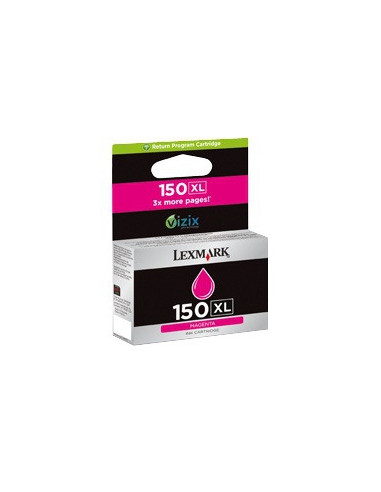 Lexmark 14N1616E cartucho de tinta 1 pieza(s) Original Alto rendimiento (XL) Magenta