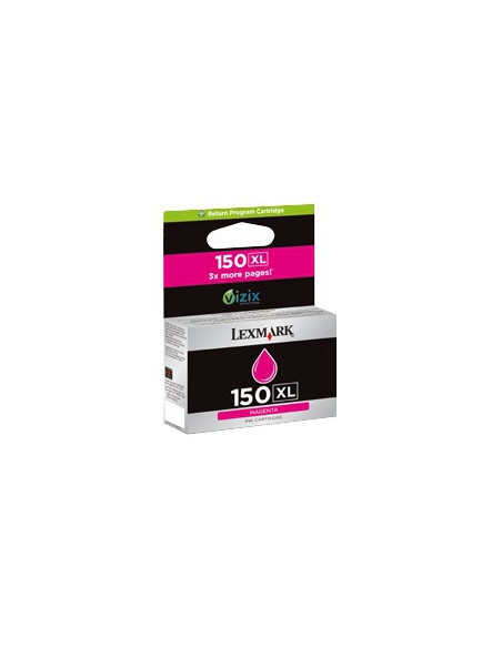 Lexmark 14N1616E cartucho de tinta 1 pieza(s) Original Alto rendimiento (XL) Magenta