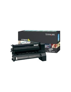 Lexmark Yellow High Yield Return Program Print Cartridge for C770 C772 cartucho de tóner Original Amarillo