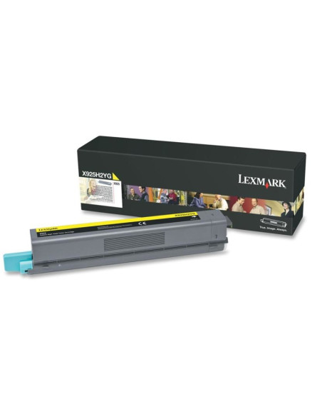 Lexmark X925H2YG cartucho de tóner 1 pieza(s) Original Amarillo