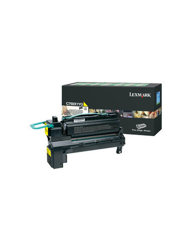 Lexmark C792X1YG cartucho de tóner 1 pieza(s) Original Amarillo