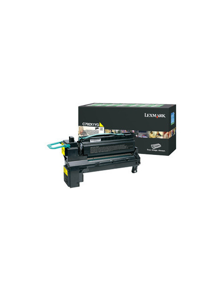 Lexmark C792X1YG cartucho de tóner 1 pieza(s) Original Amarillo