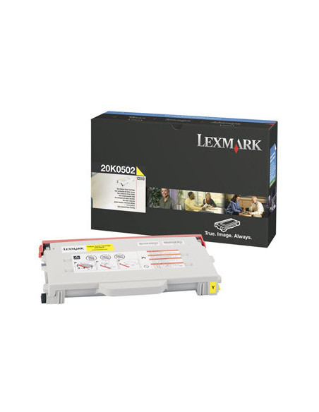 Lexmark 20K0502 cartucho de tóner 1 pieza(s) Original Amarillo